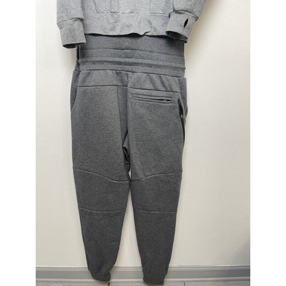 Tuxy One Piece Suit Jumpsuit Large Gray Loungewear Sweats Joggers - Picture 14 of 14
